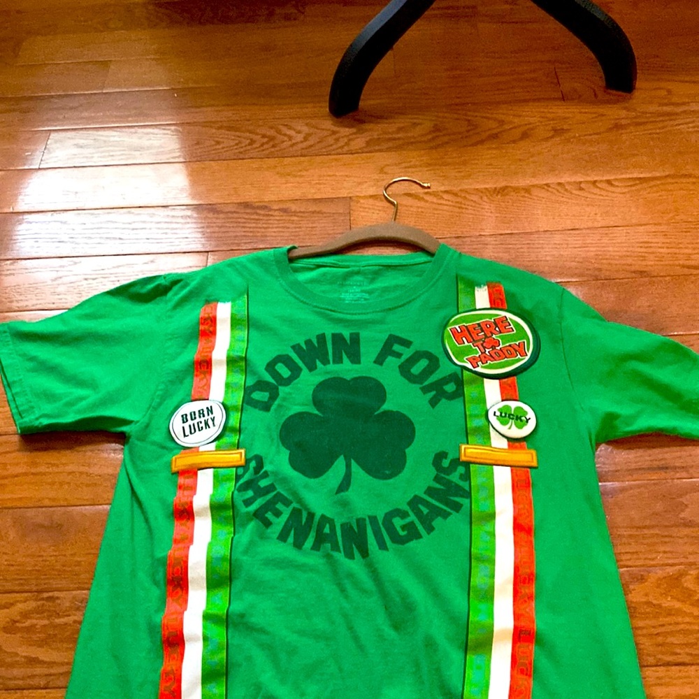 St. Patrick’s Day green t-shirt